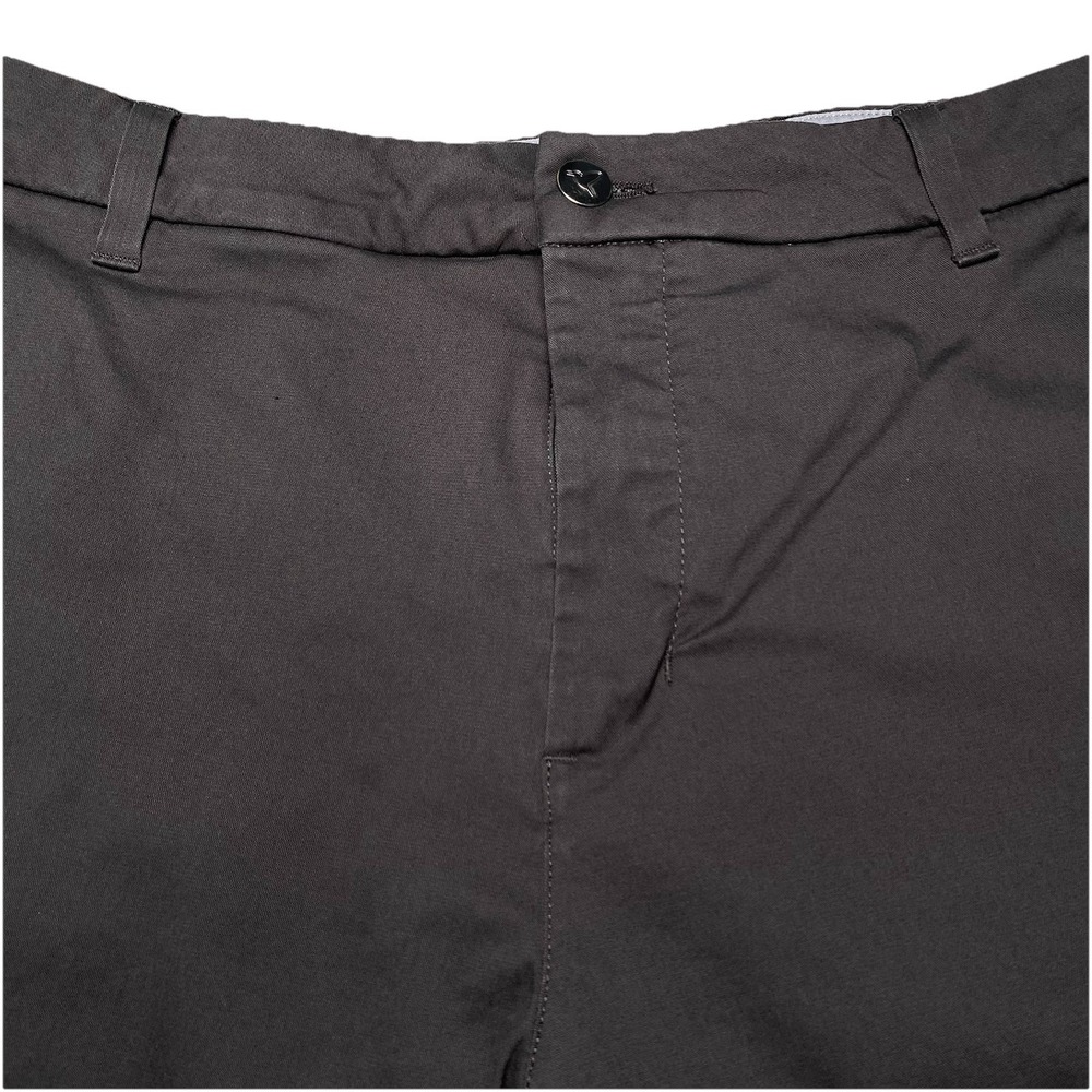 Birddogs Pants 32x32 (32x31) Lined Flat Front Performance Chinos Dark Gray